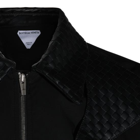 26FW 보테가베네타 셔츠 A002QU V6DB01010 DOUBLE BLACK - BOTTEGA VENETA