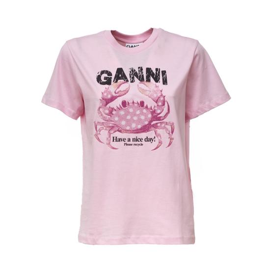 26FW 가니 탑 A1050197 Pink