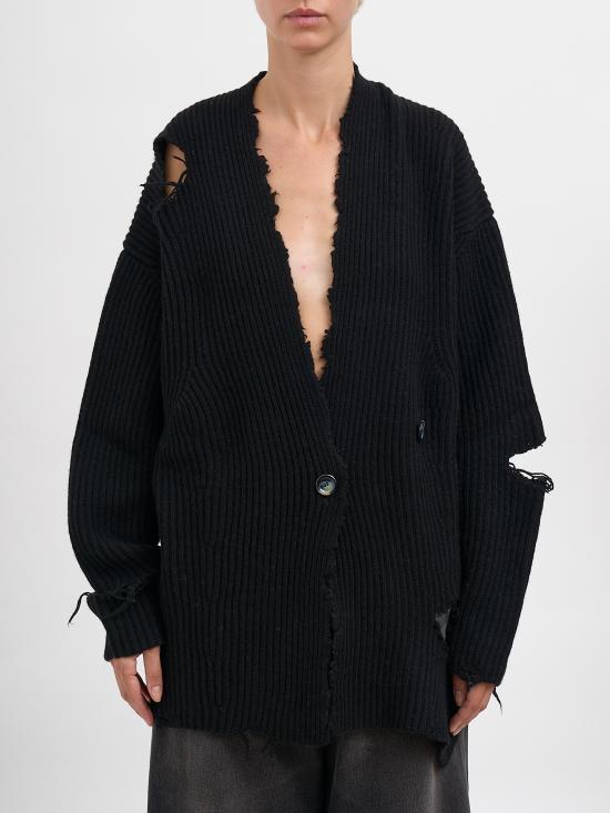 26FW 하이쿠레 스웨터 RHEW07118MC078PXT0002 Black