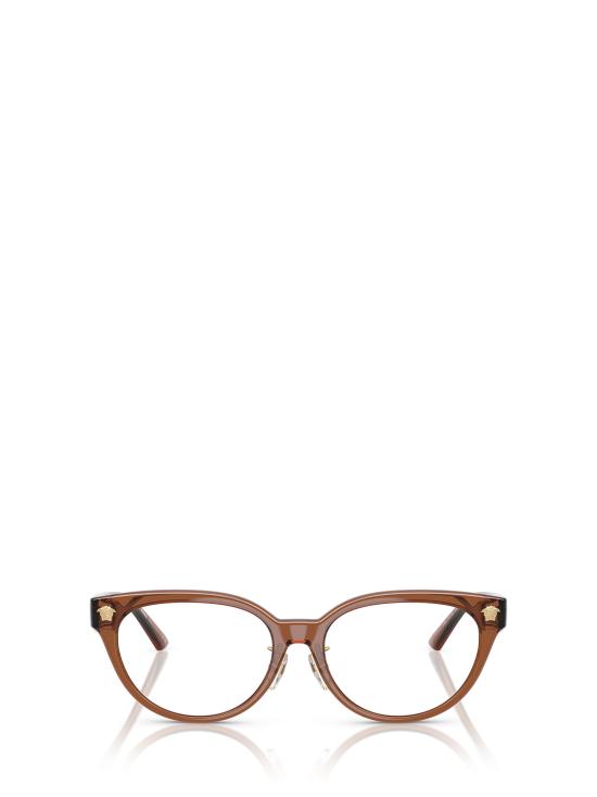 26FW 베르사체 안경 VE3370D 5508 BROWN TRANSPARENT