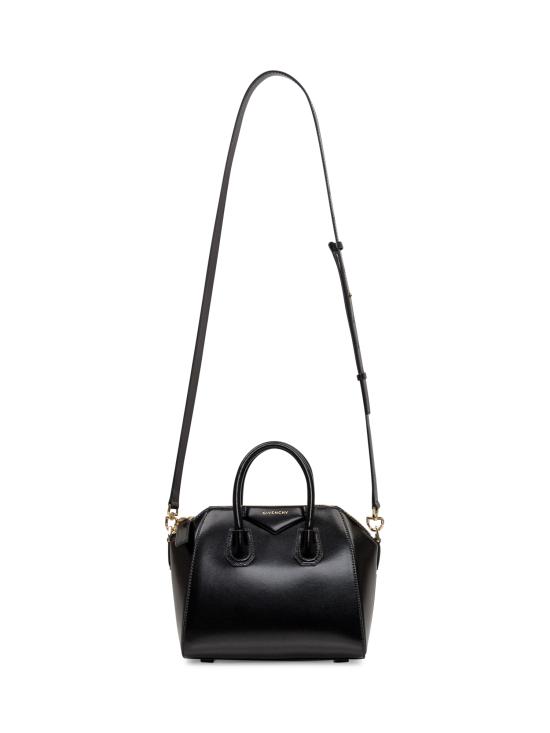 26FW 지방시 레더 미니 안티고나 토트백 BB5148B2AT 001 BLACK - GIVENCHY