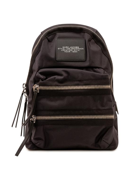 26FW 마크제이콥스 더 바이커 미디움 나일론 백팩 2F3HBP029H02 001 BLACK
