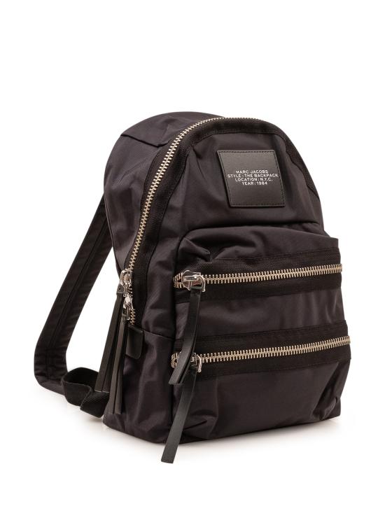 26FW 마크제이콥스 더 바이커 미디움 나일론 백팩 2F3HBP029H02 001 BLACK - MARC JACOBS