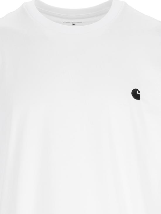 26FW 칼하트 WIP 숏슬리브 매디슨 티셔츠 I033000 00A XX White black - CARHARTT WIP