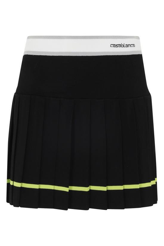 26SS 카사블랑카 스커트 WSP26KW123401 098 Black