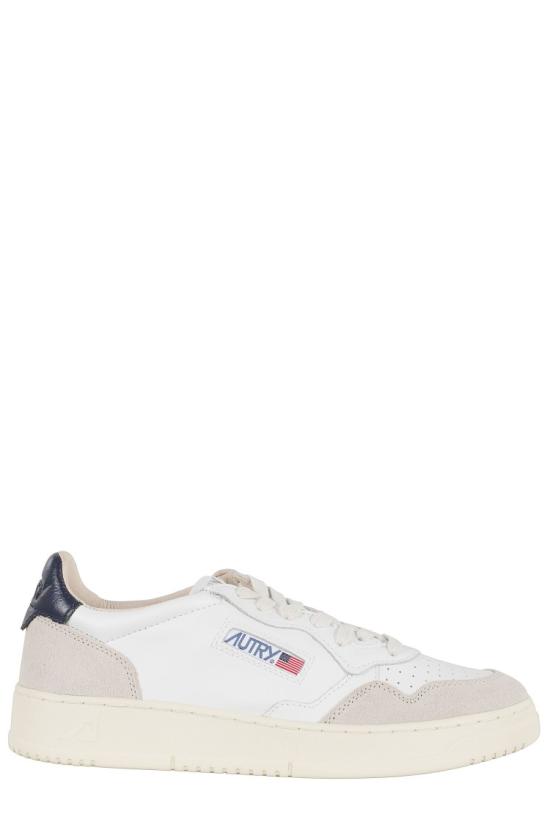 26FW 오트리 메달리스트 로우 스니커즈 AULM 099 White