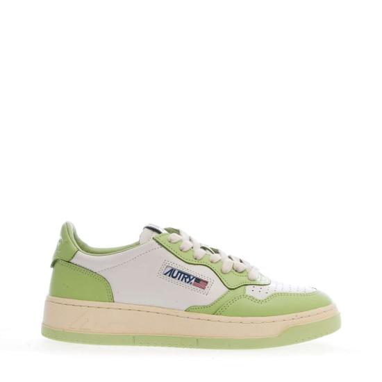 26FW 오트리 메달리스트 로우 레더 스니커즈 AULWWB42 Multicolor