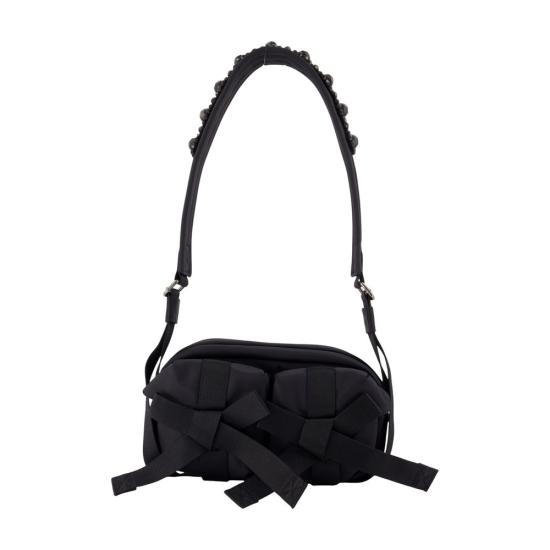 26FW 시몬로샤 비디드 보우 프론트 백 BAG149B0761BLACKJET2