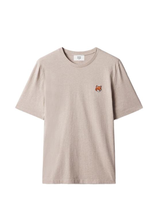 26FW 메종키츠네 폭스 헤드 레귤러 티셔츠 PM00107KJ70260604 BEIGE