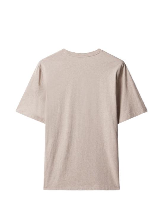 26FW 메종키츠네 폭스 헤드 레귤러 티셔츠 PM00107KJ70260604 BEIGE - MAISON KITSUNE