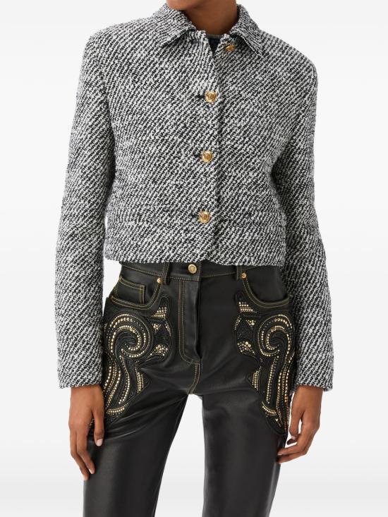 26FW 베르사체 자켓 10269391A192342BS70 BLACK - VERSACE