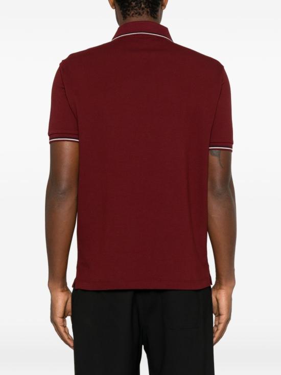 26FW 엠포리오 아르마니 반팔 티셔츠 EM004606AF23090UA329 BORDEAUX - EMPORIO ARMANI