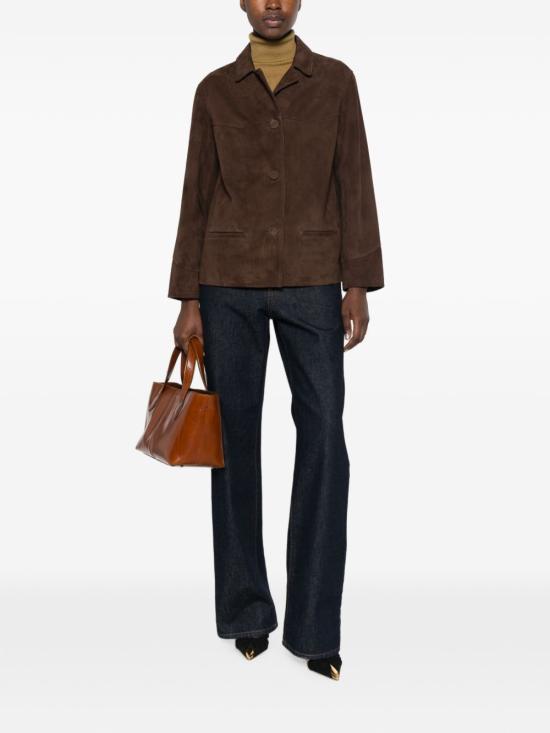 26FW 토리버치 미디 원피스 176337204 BROWN - TORY BURCH