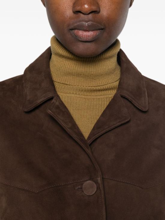 26FW 토리버치 미디 원피스 176337204 BROWN - TORY BURCH