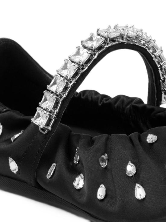26FW 지미추 샌들 JADEBALLERINAQEPBLACKCRYSTAL - JIMMY CHOO