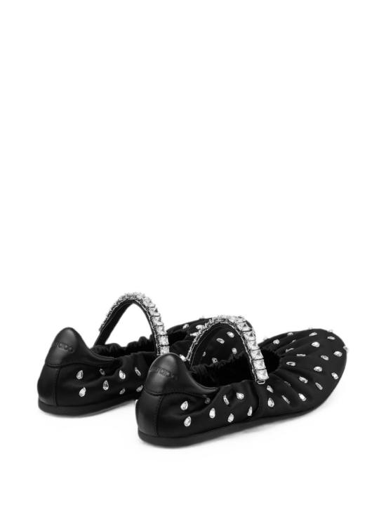 26FW 지미추 샌들 JADEBALLERINAQEPBLACKCRYSTAL - JIMMY CHOO