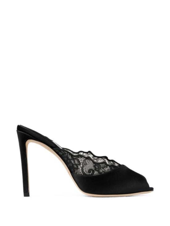 26FW 지미추 샌들 BRIGITTEMULE100WANBLACKBLACK