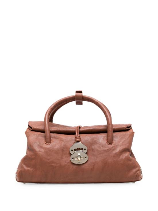 26FW 자넬라토 토트백 068750SOFFICINAZ0251 BROWN