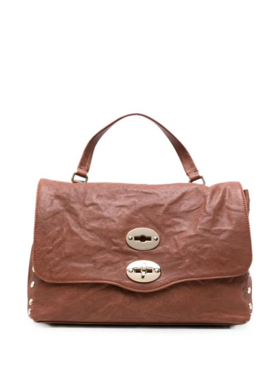 26FW 자넬라토 토트백 068000SOFFICINAZ0251 BROWN