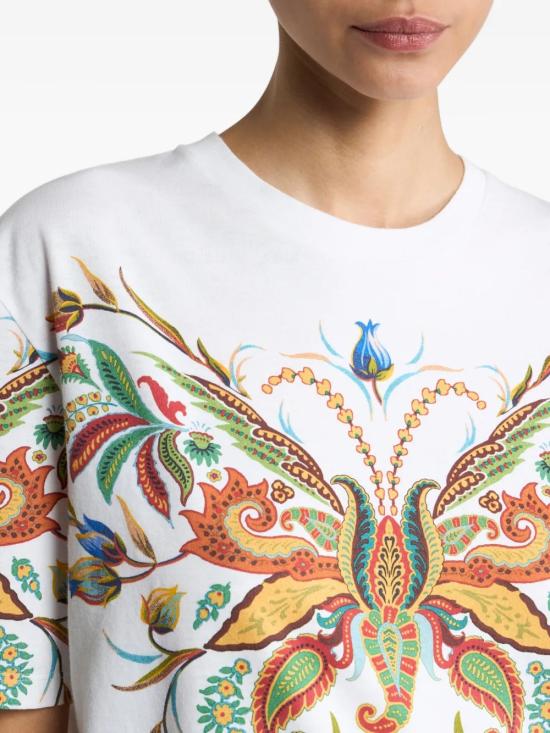 26FW 에트로 반팔 티셔츠 WRMA0005AK13F X0801 - ETRO