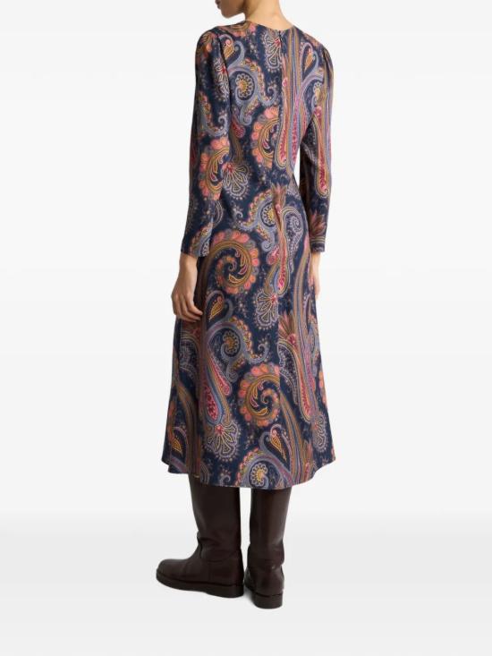26FW 에트로 미디 원피스 WRHA056399SA418 X0885 - ETRO