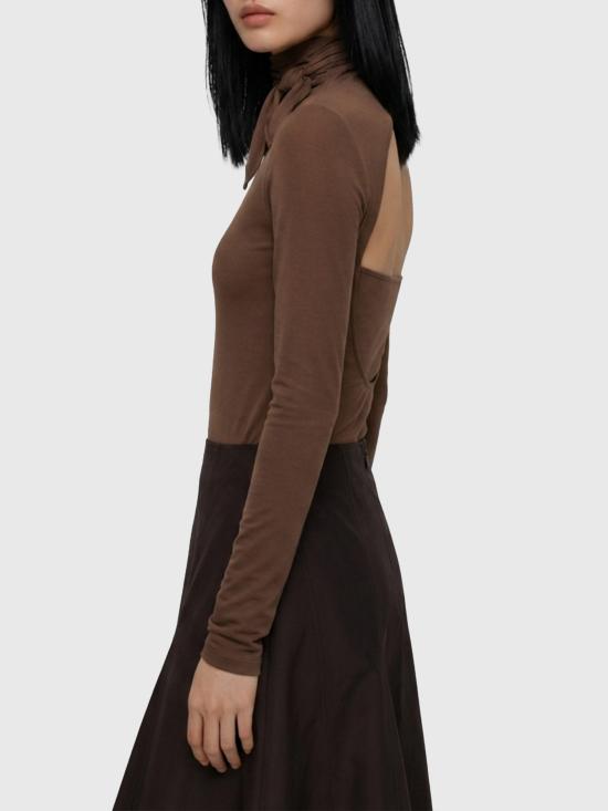 26FW 르메르 반팔 티셔츠 TS0053LJ1070 BR423 BROWN - LEMAIRE