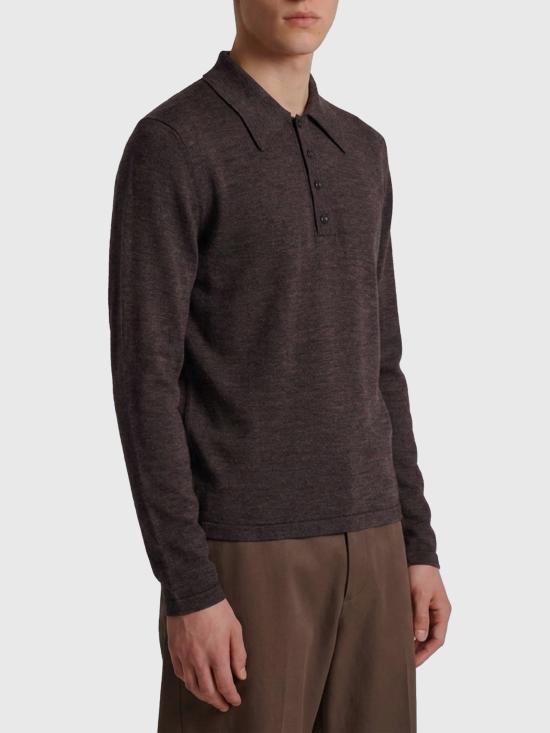 26FW 르메르 반팔 티셔츠 TS0031LK1072 BR528 BROWN - LEMAIRE