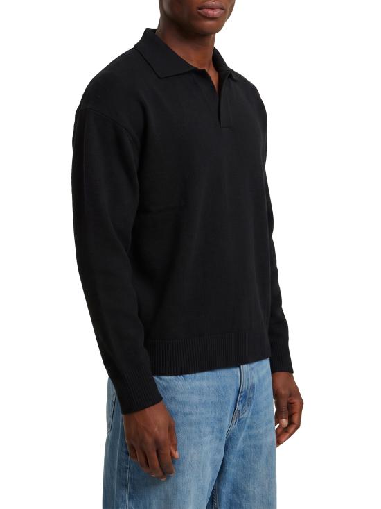 26FW 로베르토 콜리나 스웨터 263MYB21104 09 BLACK - ROBERTO COLLINA