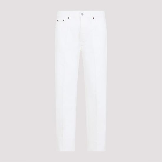 26FW 셀린느 코튼 데님 보이프렌드 진 001 RP0DI789D GFV7 WHITE - CELINE