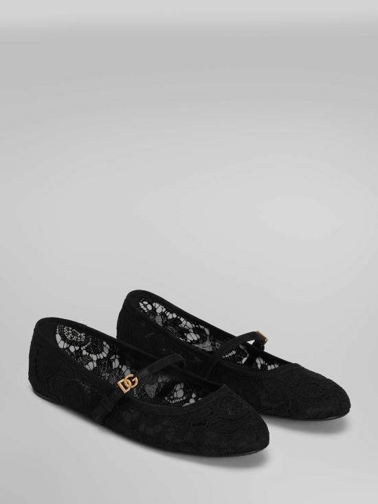 26FW 돌체앤가바나 플랫 슈즈 CB0244A0611 8B956 BLACK - DOLCE & GABBANA