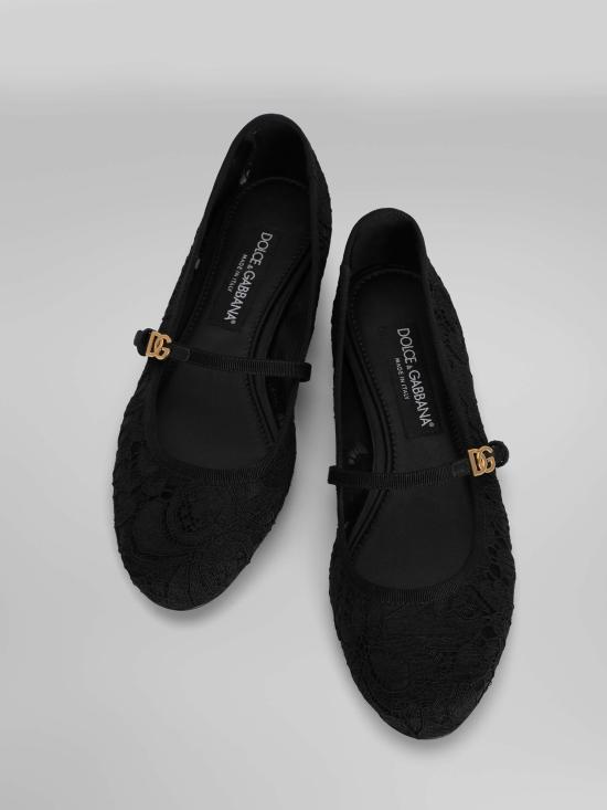 26FW 돌체앤가바나 플랫 슈즈 CB0244A0611 8B956 BLACK - DOLCE & GABBANA