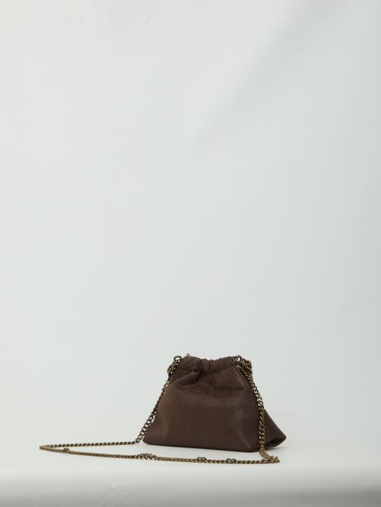 26FW 스텔라 맥카트니 팔라벨라 드로스트링 숄더백 7B0144WP0735 7745 BROWN - STELLA MCCARTNEY