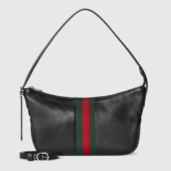 26FW 구찌 루네타 스몰 크로스바디백 863406AAGF7 1053 BLACK - GUCCI