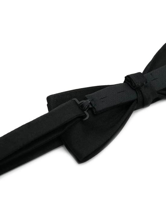 26FW 생로랑 이브 보우 타이 7373053Y011 1000 BLACK - SAINT LAURENT
