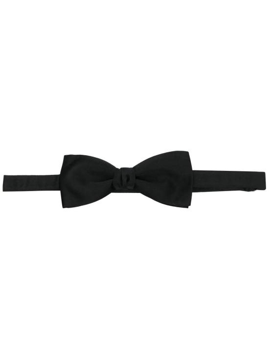 26FW 생로랑 이브 보우 타이 7373053Y011 1000 BLACK