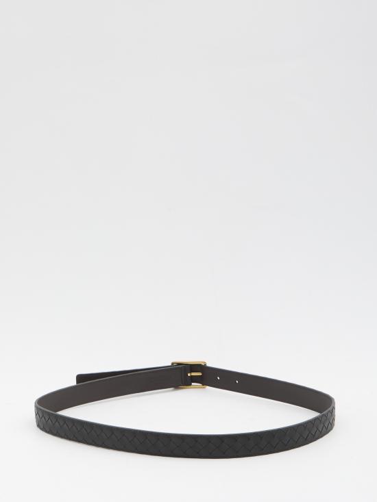 26FW 보테가베네타 레귤러 벨트 855244V5N22 1206 BLACK - BOTTEGA VENETA