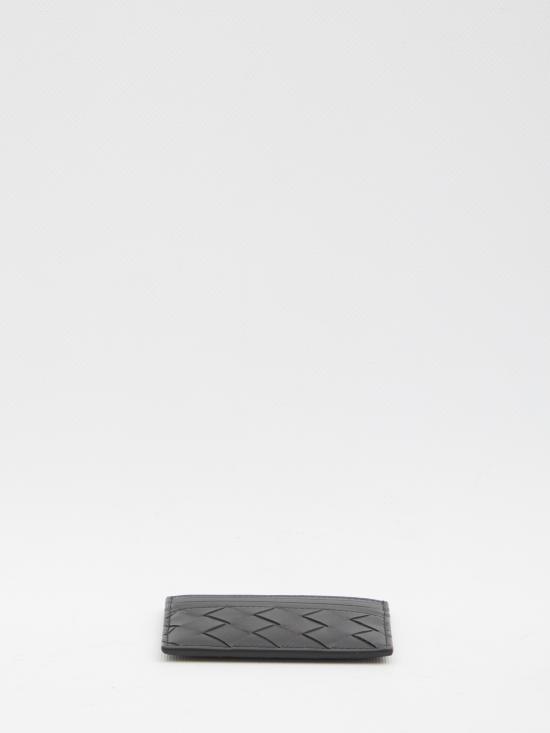 26FW 보테가베네타 인트레치아토 카드 지갑 795612VCPQ3 8803 BLACK - BOTTEGA VENETA