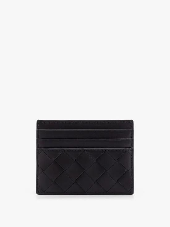 26FW 보테가베네타 인트레치아토 카드 지갑 795612VCPQ3 8803 BLACK - BOTTEGA VENETA