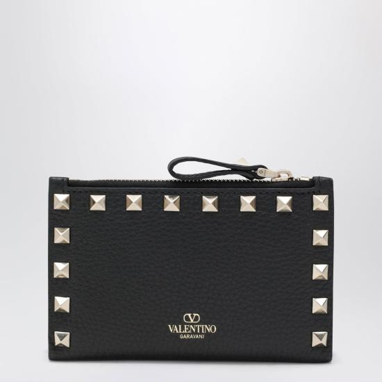 26FW 발렌티노 가라바니 가죽소품 9W2P0605VSH 0NO BLACK