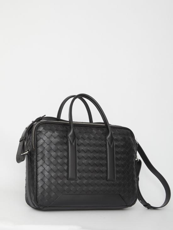 26FW 보테가베네타 겟어웨이 브리프케이스 766361V2HL1 8803 BLACK - BOTTEGA VENETA
