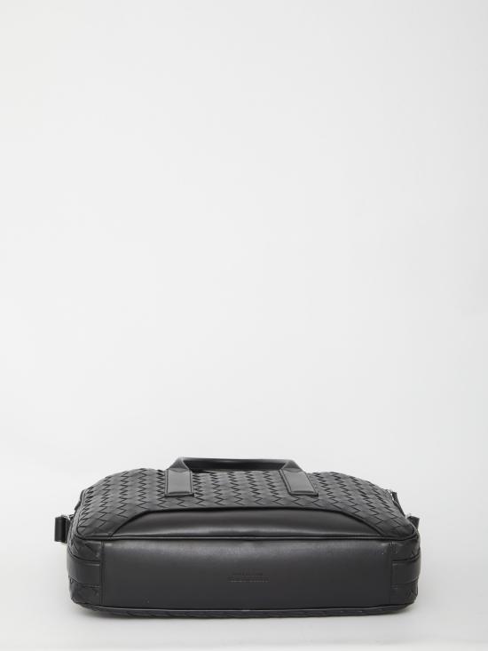 26FW 보테가베네타 겟어웨이 브리프케이스 766361V2HL1 8803 BLACK - BOTTEGA VENETA