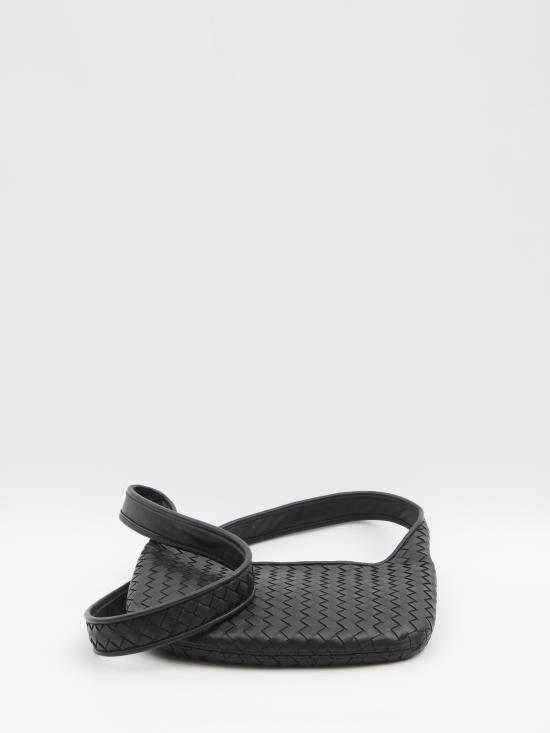 26FW 보테가베네타 스몰 베네토 크로스바디백 836918V5RI1 8803 BLACK - BOTTEGA VENETA