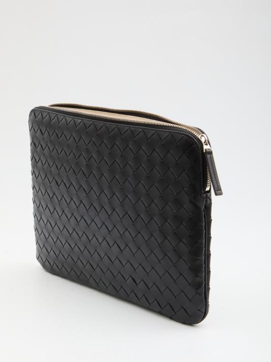 26FW 보테가베네타 겟어웨이 도큐먼트 케이스 786664V2HL1 8803 BLACK - BOTTEGA VENETA