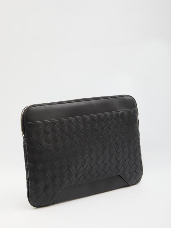 26FW 보테가베네타 겟어웨이 도큐먼트 케이스 786664V2HL1 8803 BLACK - BOTTEGA VENETA