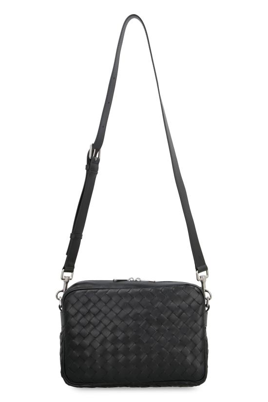 26FW 보테가베네타 미디움 인트레치아토 카메라백 755925V2HL1 8803 BLACK - BOTTEGA VENETA