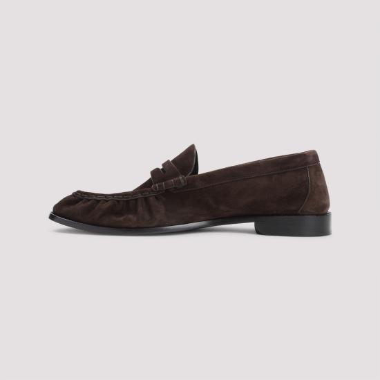 26FW 생로랑 로퍼 8394712W5AC 6023 BROWN - SAINT LAURENT