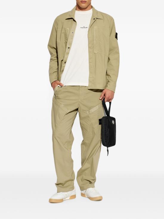 26FW 스톤 아일랜드 그래픽 프린트 오가닉 코튼 반팔 티셔츠 L2S152100001S0534 V0093 IVORY - STONE ISLAND