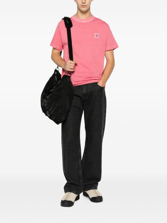 26FW 스톤 아일랜드 반팔 티셔츠 L2S152100026S0057 V0189 GERANIUM - STONE ISLAND