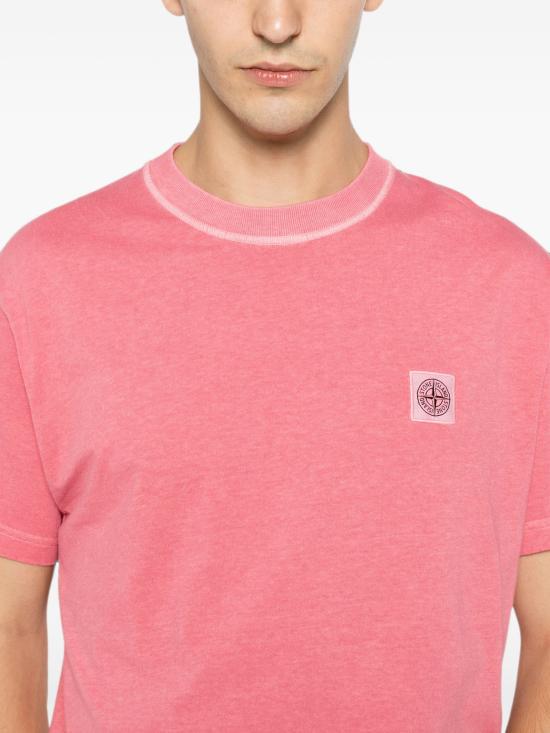 26FW 스톤 아일랜드 반팔 티셔츠 L2S152100026S0057 V0189 GERANIUM - STONE ISLAND