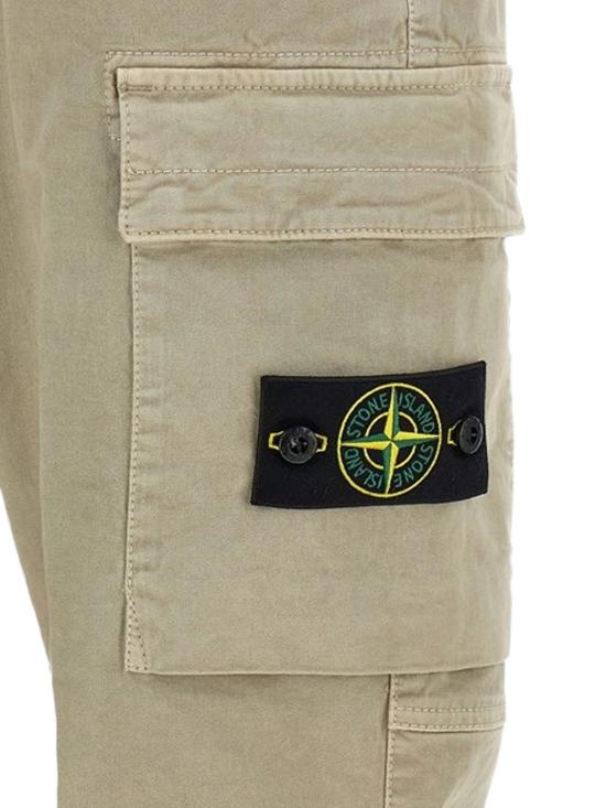 26FW 스톤 아일랜드 와펜 패치 테이퍼드 팬츠 L2S153100033S00L1 V0195 SAND - STONE ISLAND